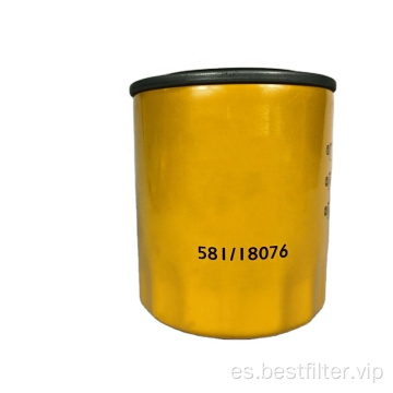 Fabricantes de piezas de maquinaria al por mayor filtro de aceite de la máquina 58118076